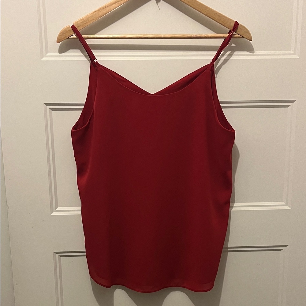 Kismet Elegant Red Camisole - Picture 2 of 5